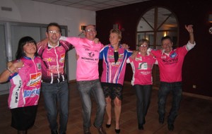 Sylvie, Hubert, Jean Claude, Valérie, Josiane et Jean Claude